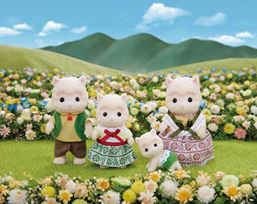 Sylvanian Families - Família das Alpacas Conjunto de Figuras, 3+ Anos, Multicor, 5358