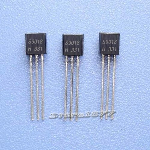 100pcs 2N2222 2N2907 2N3904 2N5401 2SC945 2N5551 8050 8550 9012 9013 9014 9015 9018 Transistor NPN PNP TO-92 (9018 NPN-100pcs)
