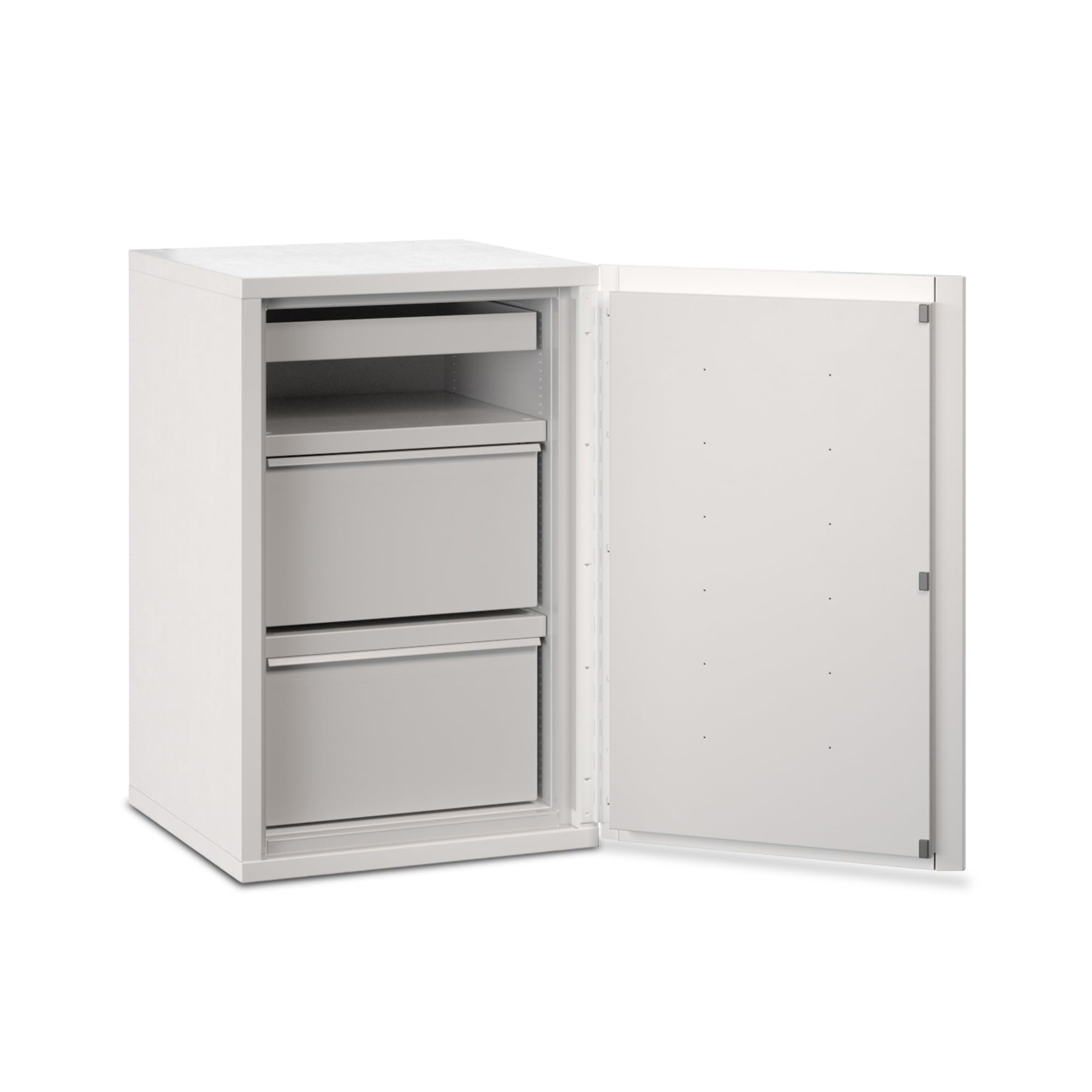 FireKing FireShield Edge Executive Fire Rated Storage Cabinet, Arctic White
