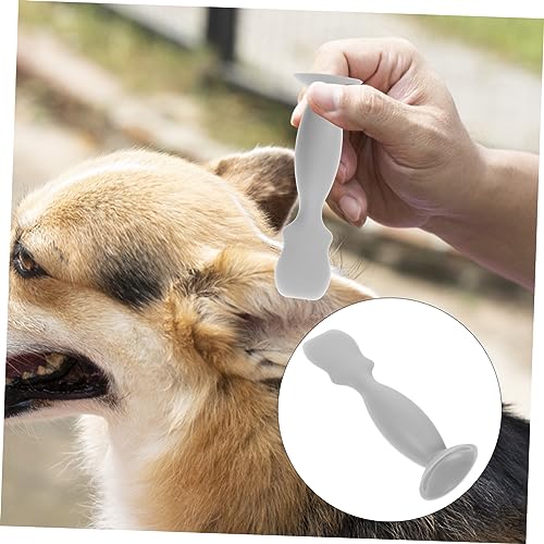 GRIRIW Applikator Für Hunde Faltencreme Flexibler Pinsel Für Tränenfleckenpaste Spatel Für Cremeauftrag Kompakt Und Diskret Für Unterwegs Und Everyday Use
