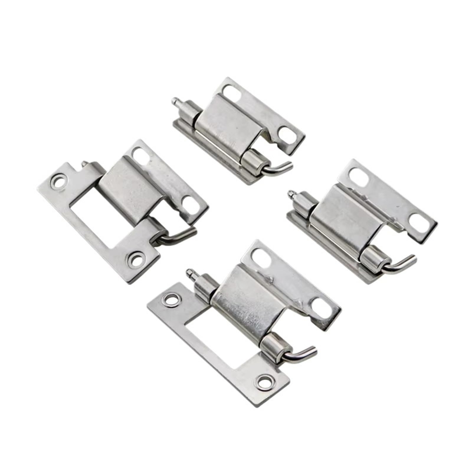 Rmwkrmogrf 60X60x20 Stainless Steel Detachable Hinge Industrial Electrical Cabinet Door Hidden Hardware Accessories 1Pcs(60X60x20)