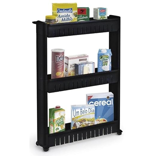 7 Dicas Infalíveis Para Uma Cozinha Organizada E Prática: Transforme Seu Espaço Em Um Oásis De Organização Prateleira Multiuso Com Rodizio