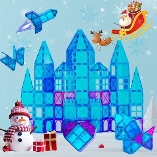 Bloques Magnéticos de Construcción para Niños - Juego Educativo con Imanes