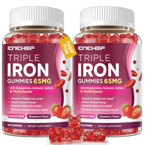 CNChef High Potency Iron Gummies