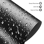 THERUN Home Gym Treadmill Exercise Bike Mat Non-Slip, Workout Mat Thick, Heavy-Duty Floor Mat for Fitness and Yoga, 2 Size Options - Image 4