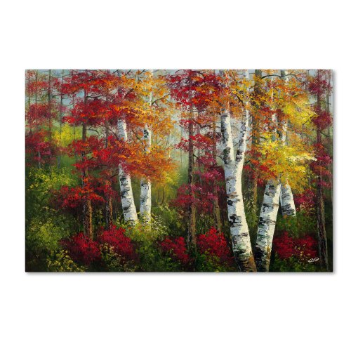 Trademark Fine Art Indian Summer Artwork by Rio, 22 by 32-Inch