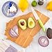 Totally Bamboo Destination Georgia State Shaped Cutting Board, Charcuterie and Cheese Serving Board – Georgia Gift for Home Décor or Everyday Kitchen Use