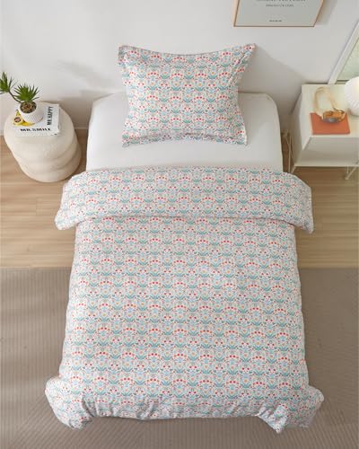 Image of Duvet Cover Twin /TXL - Floral Duvet Cover - 2 Piece - Amalfi Blooms