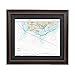 Framed Nautical Chart 11401 : Apalachicola Bay to Cape San Blas - Standard Size. Handmade in USA