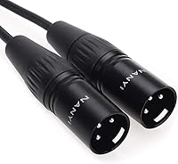 Vista 11 de NANYI Cable de micrófono XLR hembra a XLR macho, 1.6 pies