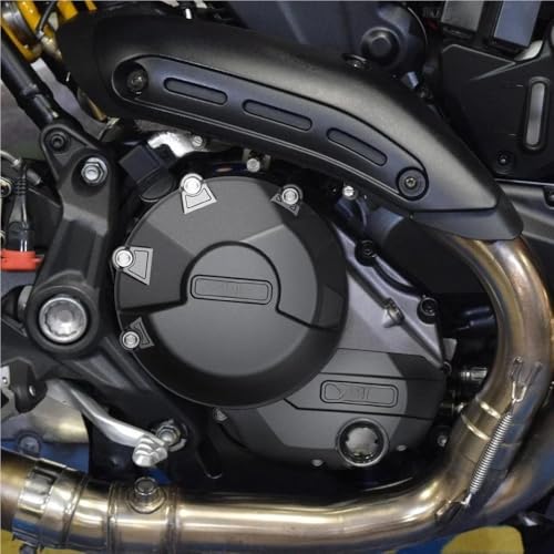 Ensemble de protection du couvercle moteur Monster 1200 finition carbone