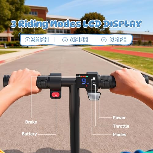 Image of Aovowheel Electric Scooter for Adults, Folding E Scooter with 350W /500W Motor 16 /24 Mph Top Speed, Max 19-23 Miles Long Range, 8.5'' /10'' /14''Tires Commuting Scooters with Dual Brakes System, APP
