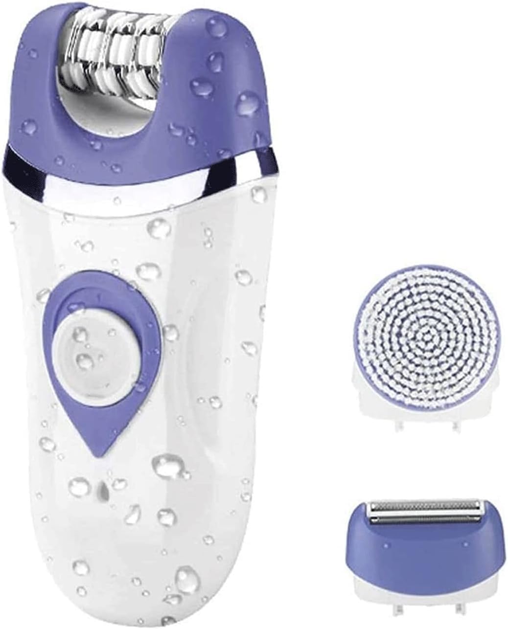 Depiladora Facial for Mujeres, afeitadora y Recortadora, inalámbrica, Recargable, for Uso en seco húmedo - Depilación precisa