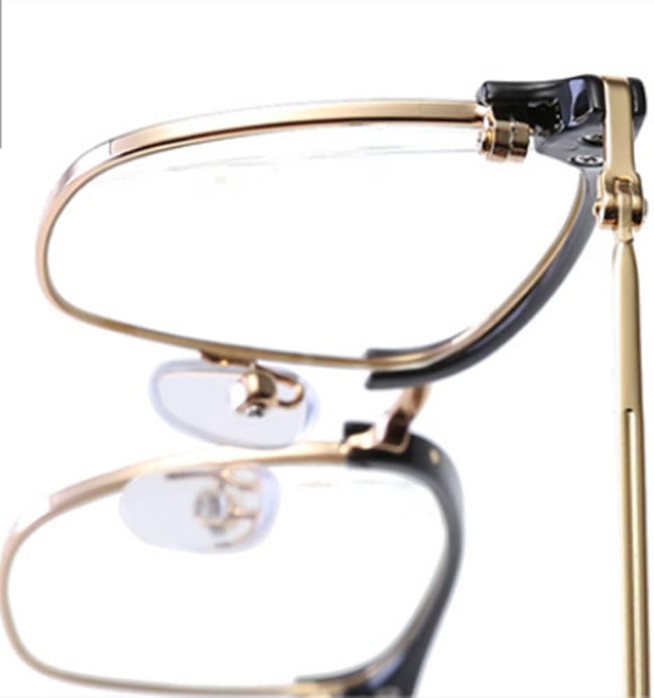 Shiratori Vintage Retro Half Frame Horn Rimmed Optics 43mm Clear Lens Glasses - Image 3