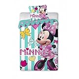 Disney Junior Minnie Mouse - Juego de ropa de cama (100 x 13