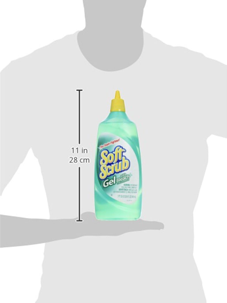 Soft Scrub Gel Cleanser With Bleach, 28.6 OZ (Pack of 6)