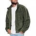 Asija Hoodie Herren Fleece Pullover Kapuzenpullover Herren Mit Reißverschluss Winter Plüsch Warm Dicker Sweatshirt Teddy-Fleece Mit Taschen Männer Moden Outdoorjacke Sportjacke