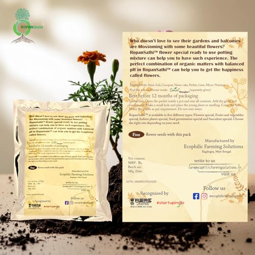 Image of Ropansathi Potting Mix for Flowering Plants- 1 kg