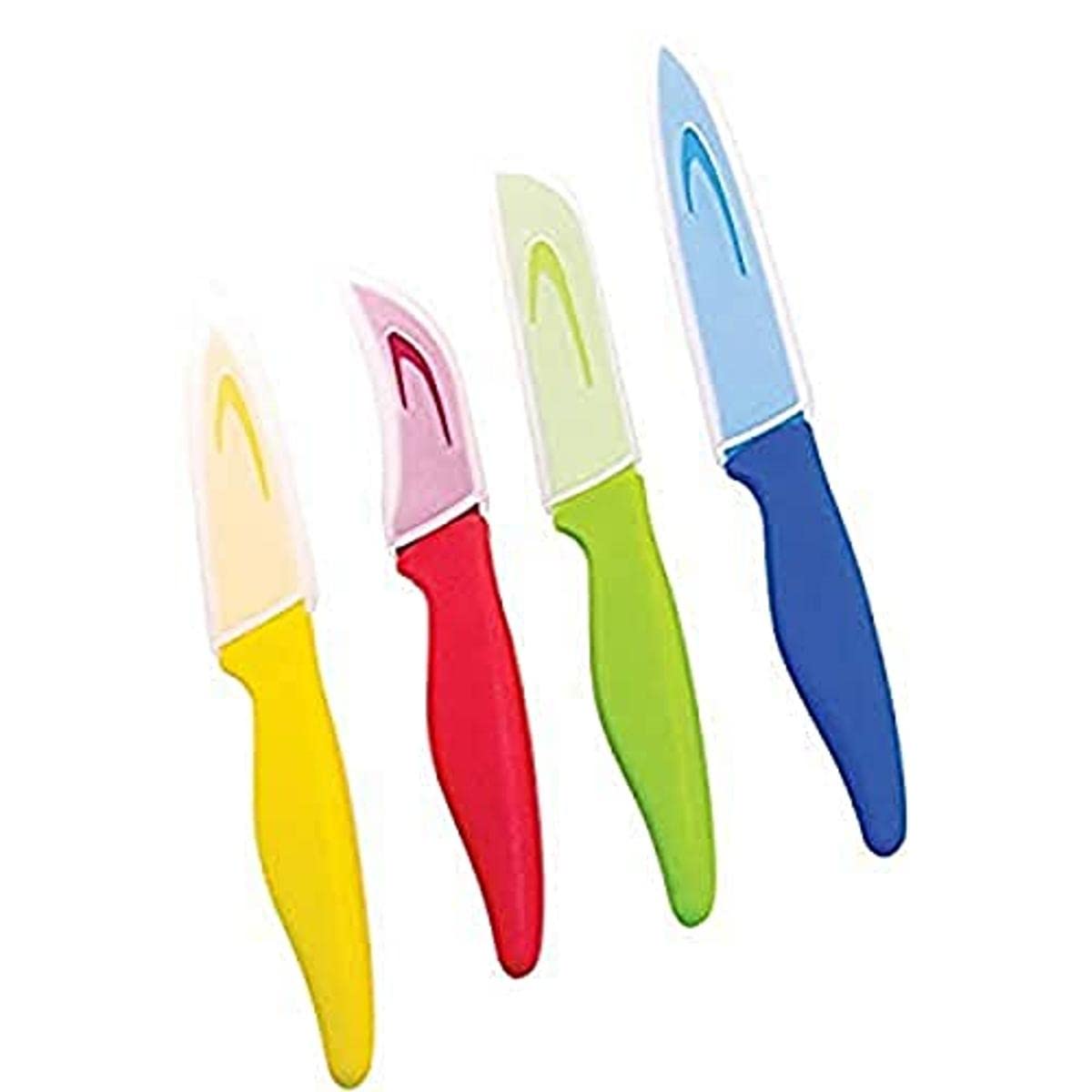 Starfrit Set of 4 Multipurpose Knives - Non-Stick, High Carbon Steel, Ergonomic Handle