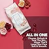 Clinical-Works-Makeup-Remover-Wipes-Bulk-Pack-of-2-100-Facial-Cleaning-Cloths-Removes-Makeup-Mascara-Dirt-and-Oil-Flip-Top-Pack-Collagen-Rosehip Clinical Works Makeup Remover Wipes Bulk Pack- Collagen and Rosehip Facial Cleansing Wipes, 2 Pack