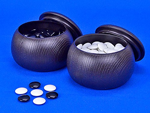 Amazon | 囲碁セット 新桂5号折碁盤セット プラ碁石椿 ブロー碁笥 将碁  