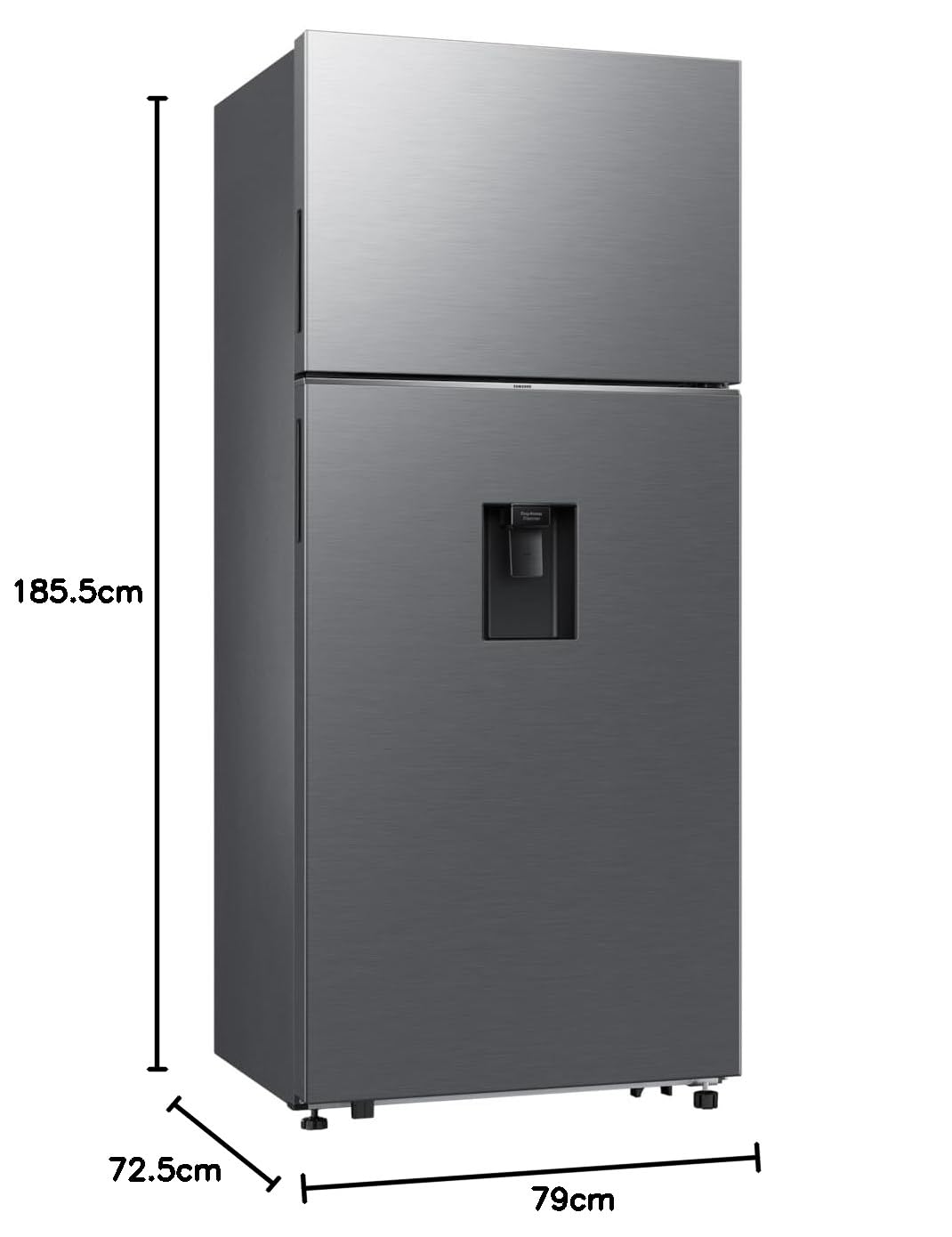 SAMSUNG Frigorífico 528L Dos Puertas Gris RT53DG7B14S9EF