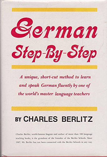 German Step-By-Step (English and German Edition) 0896960277 Book Cover