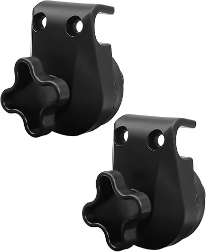 2 piezas de accesorios de plástico para columpio de jardín, marco de columpio de plástico para fijar el marco del toldo al marco del columpio,