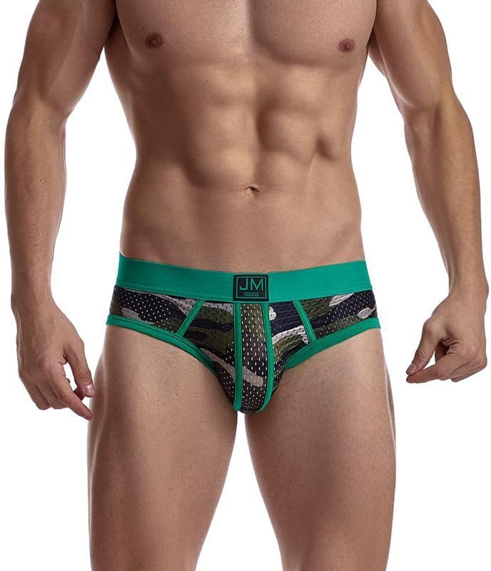 JOCKMAIL Men's Underwear Briefs Men's Sexy Briefs Breathable Comfortable Mesh Underwear Men's Low Rise Briefs - Image 2