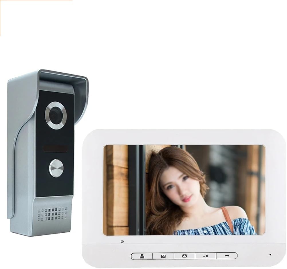 HBJWOV Video Doorbell Door Phone Kit Aluminum Alloy Door Camera Video Intercom Interphone System for Villa