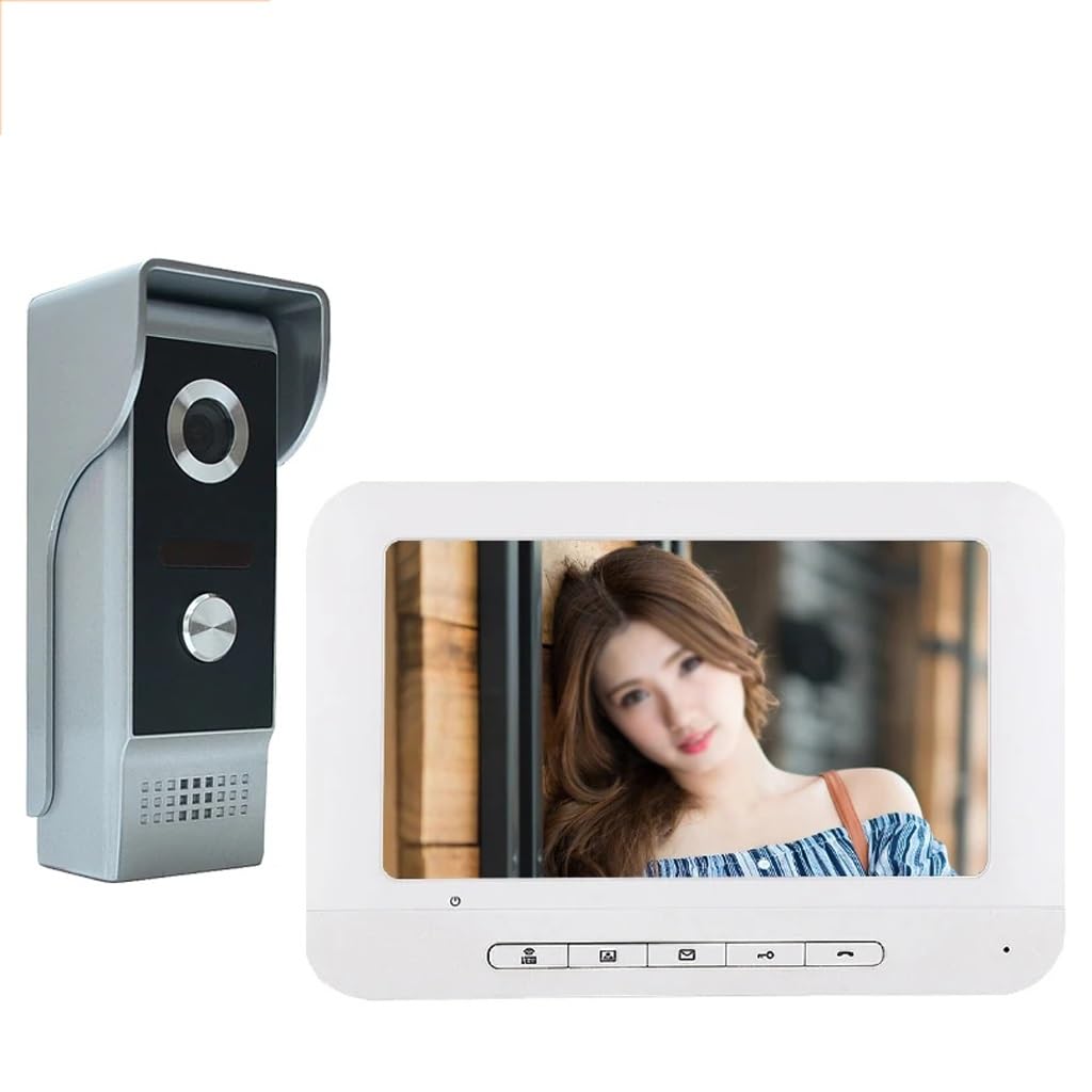 Mobygkfy D Video Oorbell Oor Phone Kit Aluminum Alloy Camera Intercom Interphone System For Villa