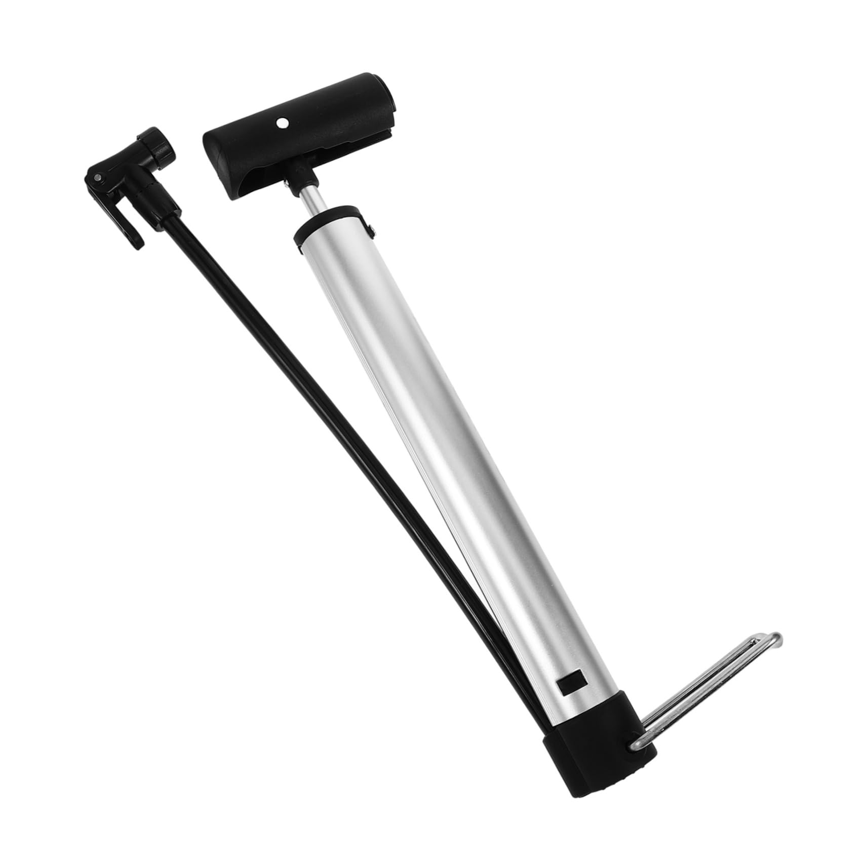 SUPVOX Portable Bicycle Pump Air Inflator for Mountain Bike Football Basketball Lightweight Floor Pump with Easy Operation for Home Travel Use