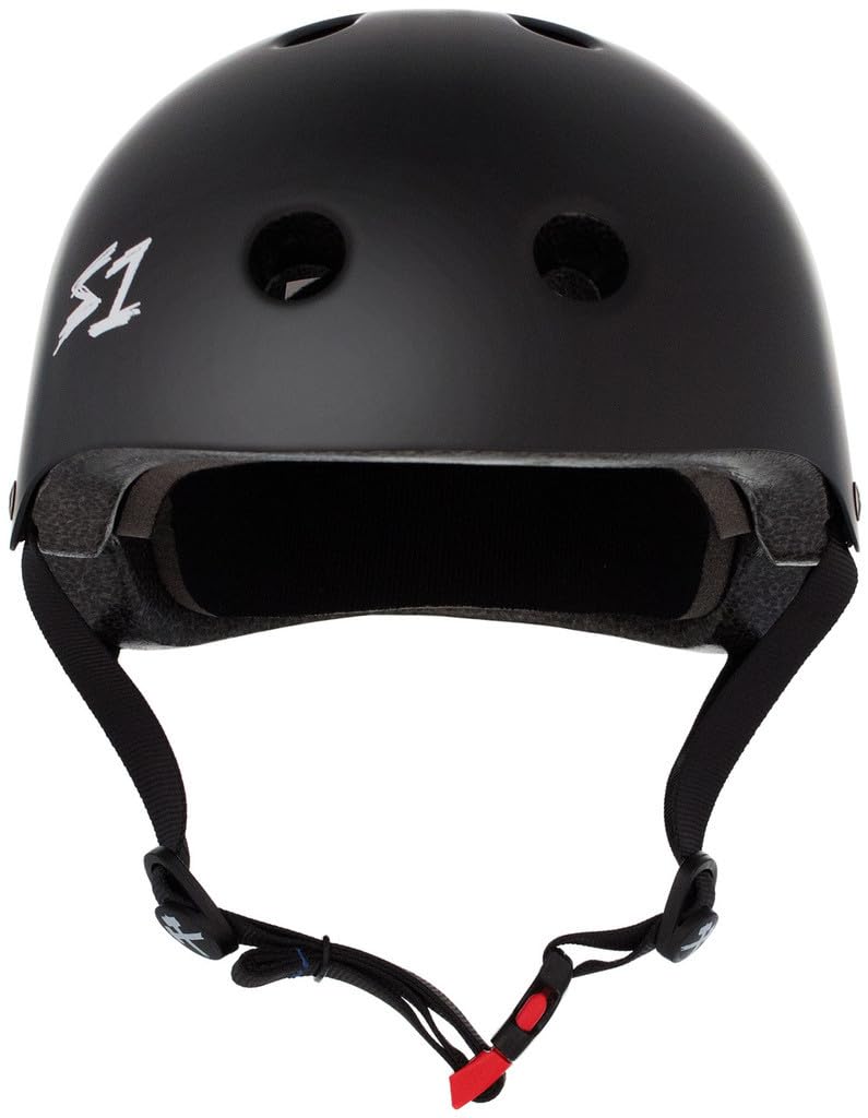 Schutzausrüstung - Mini Helm Lifer - Schwarz Matt - M - S ONE