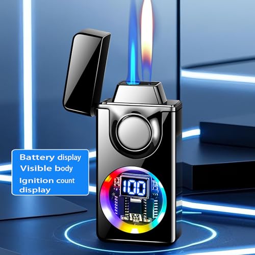 Encendedor Butano Inteligente Voz Negro miniatura 4