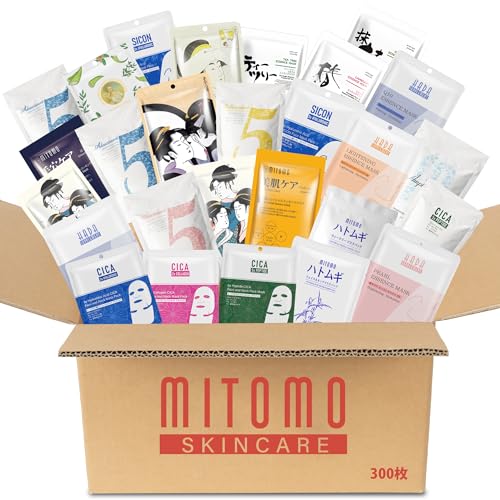 MITOMO SKINCARE tFCX}XN 300Zbg ? ێE邨PA eV[g}XN eʃXLPApbN  yLBGL000300z