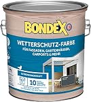 Bondex – Bondex Wetterschutz Farbe Anthrazit 7,5 L für 68 m² | Holzfa