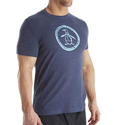 Grossbull Original Penguin Men's Circle Logo Graphic T-Shirt XX-Large