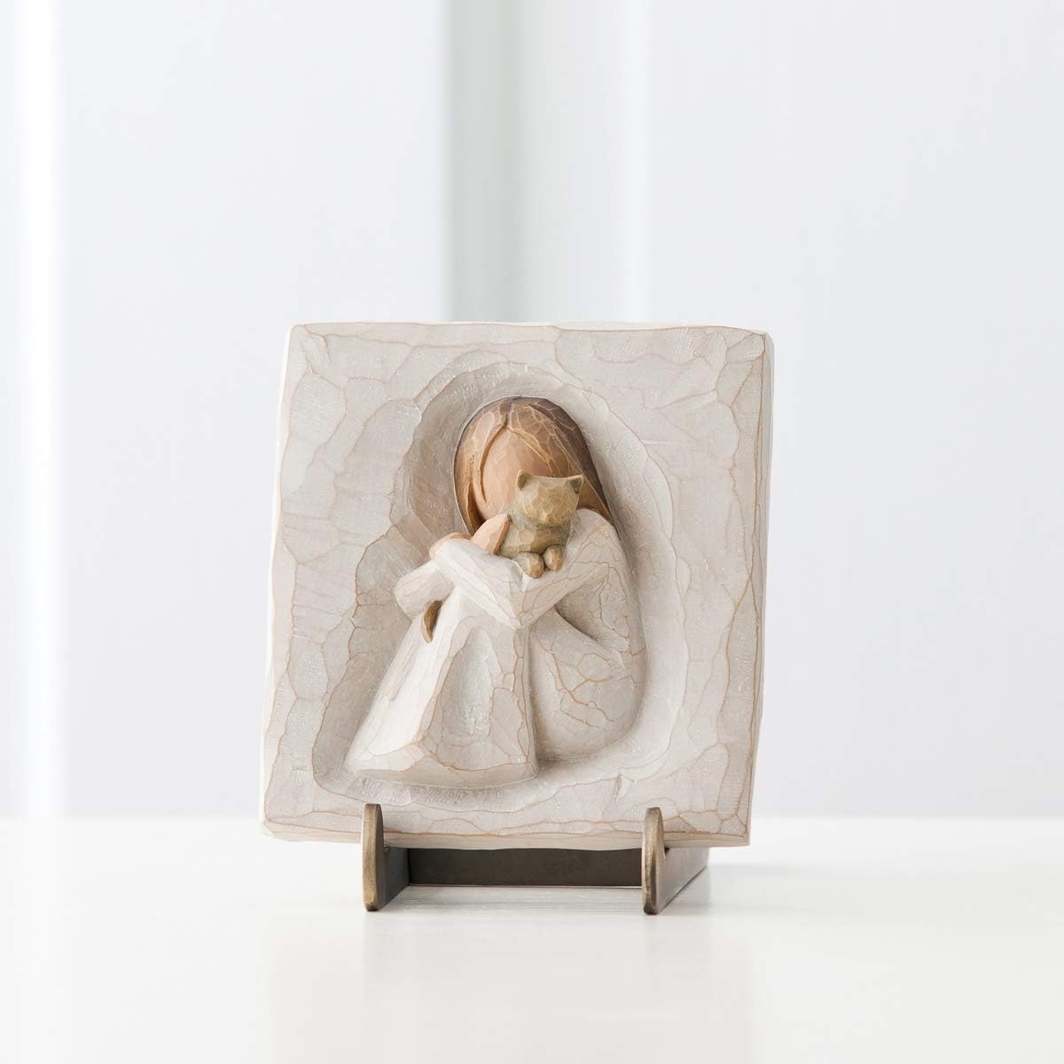 Amazon.com: Willow Tree Comfort Plaque, Sculpted Hand-Painted Bas