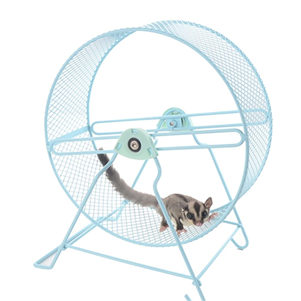 Small Pet Hamster Running Wheel with Stand Household Running Jogging Toy Playing