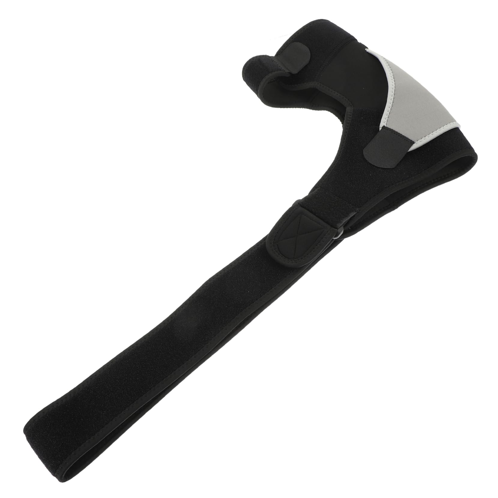 NOLITOY Right Protector Injury Shoulder Support Brace Adjustable Shoulder Protector Rotator Cuff Prevention Black