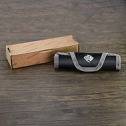 Ironcube Midget Wrench Set, Mini Combination Wrench Set, Metric, 10-Piece, 4-11Mm, Lightweight, With Rolling Pouch #TOP5