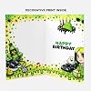 Billie Eilish Birthday Card – A5 Celebrity Birthday Greeting Card for Billie Eilish Fans – Colourful Pop Art Design – Includes White Envelope #3