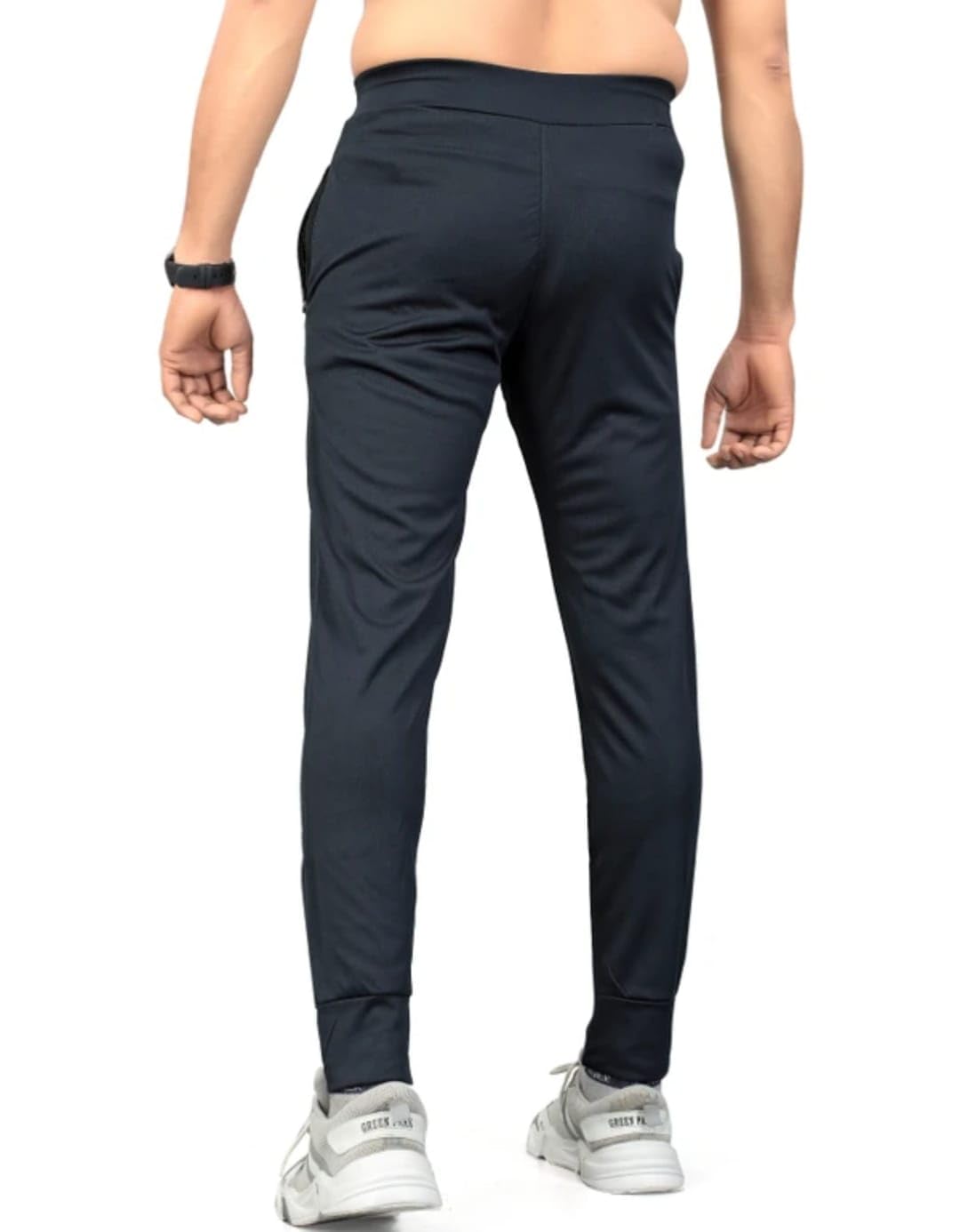 Mens Black Track Pants Sports Joggers for Men Gym Workout Running Pants Stretch Training Trackpant Breathable Athletic Lower Casual Fitness Activewear Trousers with Pockets-picture-21