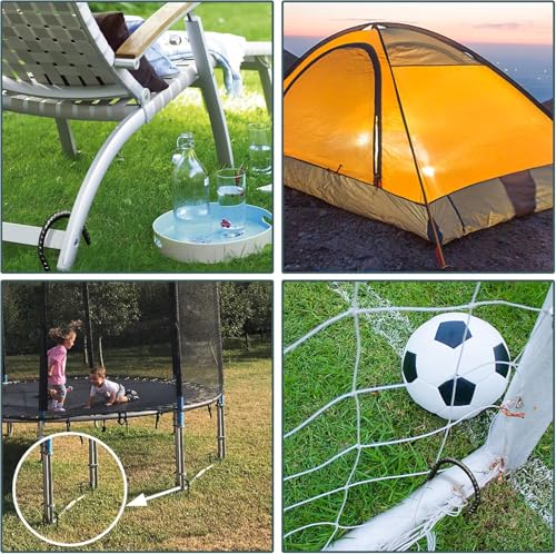 image for Eurmax USA U-Shaped-Rebar-Stakes-12-Inch, Ground Stakes Heavy Duty Tra