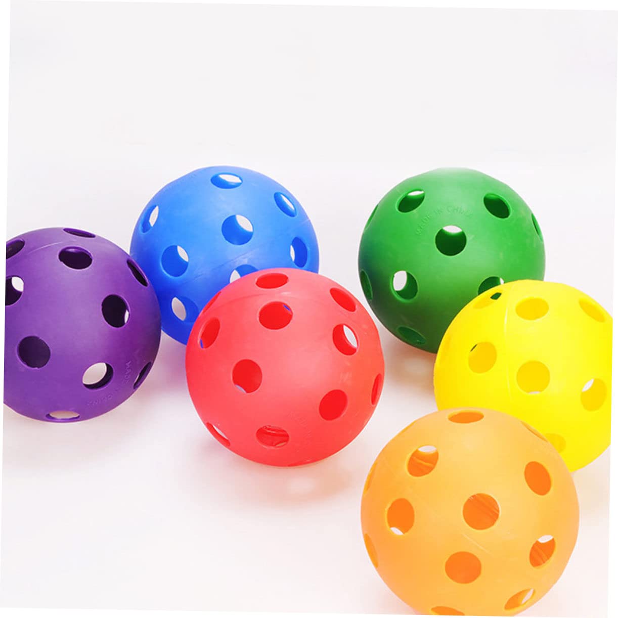 YARNOW 100 Piezas De Pelota De Golf Poste De Empuje De Golf Huecas De Entrenamiento De Práctica para Niños Entrenamiento De Golpe Hueco De Práctica