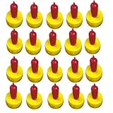 Inzopo 20 x Saugerflasche für Hunde, Schaf, Katze, Ziege, Sauger