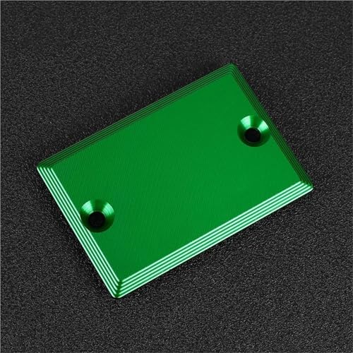 Couvercle maître-cylindre étanche en alu vert pour réservoir de liquide frein avant de Ninja ZX12R