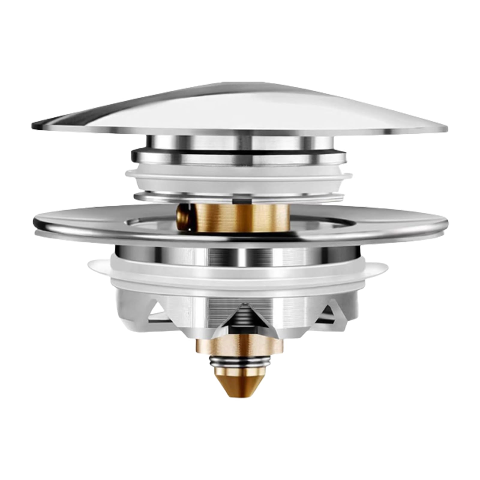 Buxuaaaa Model C Advanced Reversible Bath Cores General Popups Bathtubs Drain Plug Bathroom Bath Tub Drain Stoppers For Bathroom Use Quiet Bathing Drainages Solution