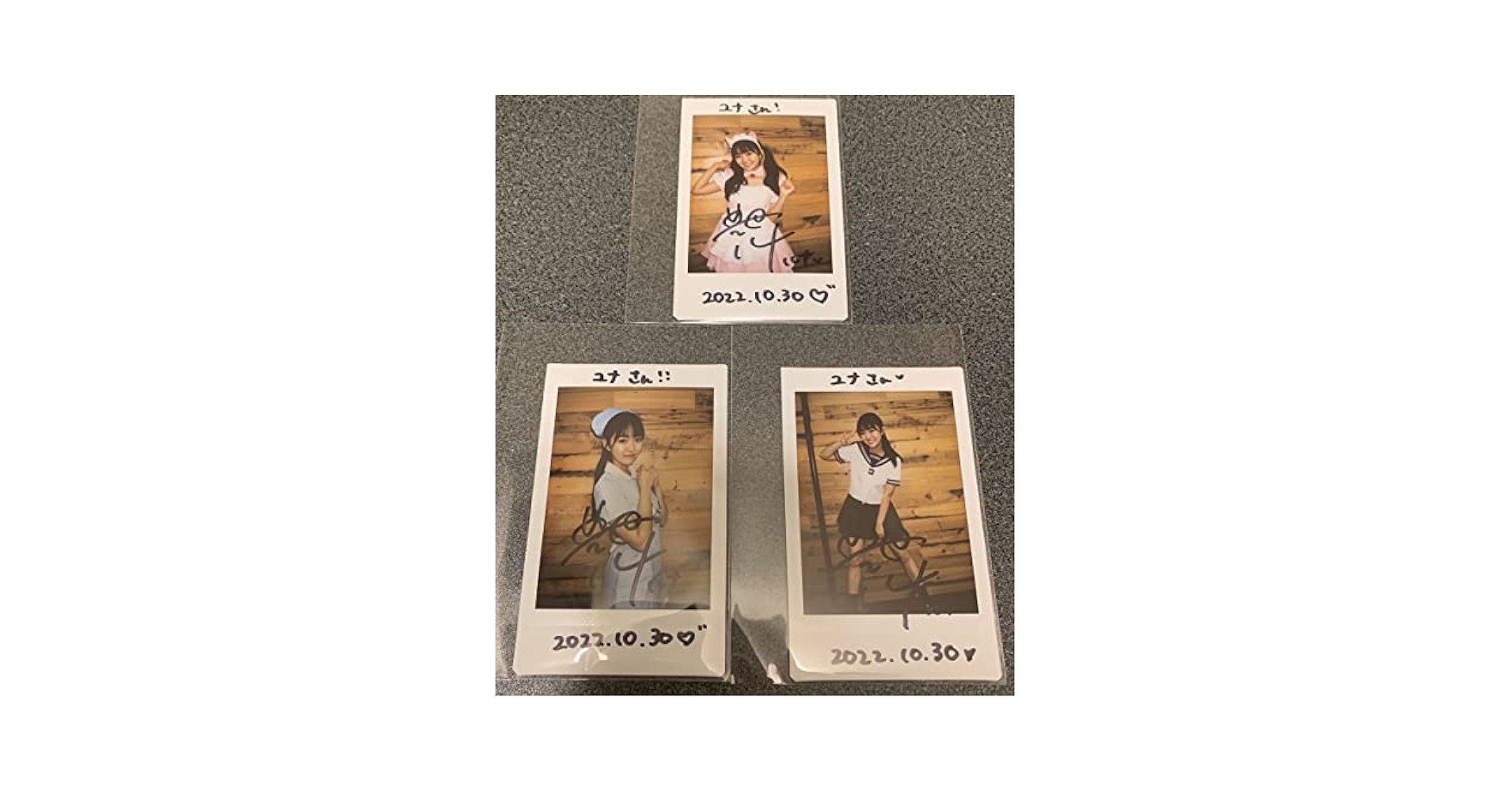 豊田ルナ　サイン入り　チェキ　パネル　タペストリー　当選品　セット　おまけ付き Yahoo!オークション - ヤングマガジン NO.45 豊田ルナ 直筆