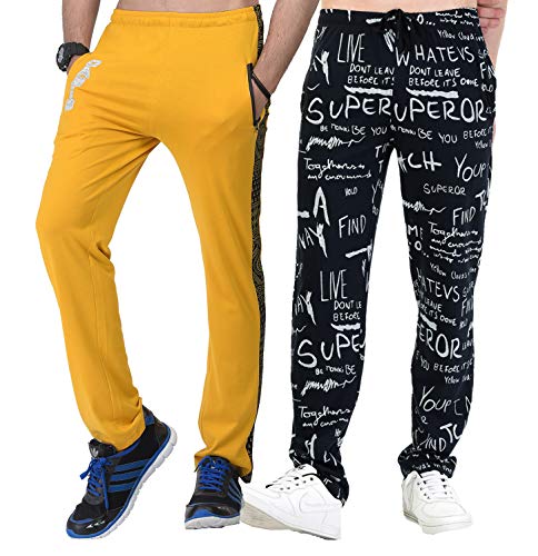 Image of SHAUN Men's Regular Fit Track pants(Pack of 2)